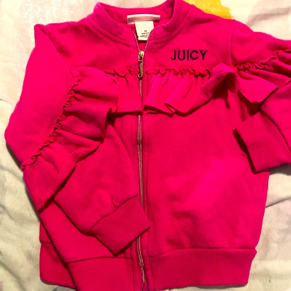 3t pink juicy couture sweater